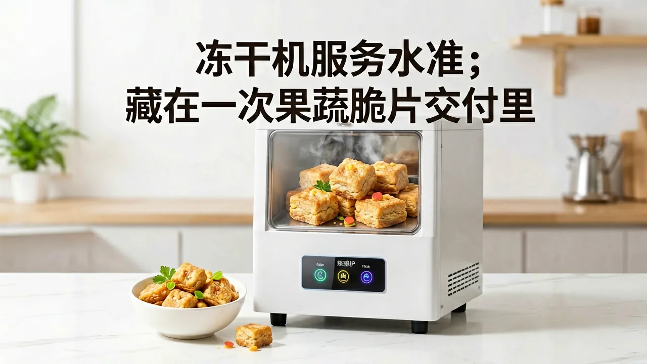 冻干机服务水准,藏在一次果蔬脆片交付里
